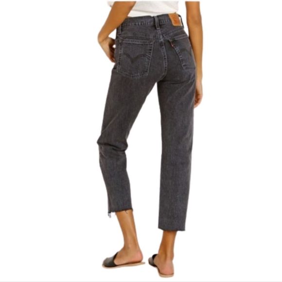 LEVI'S Wedgie Skinny Jeans in Ravens Wing Size 28 - Picture 5 of 16